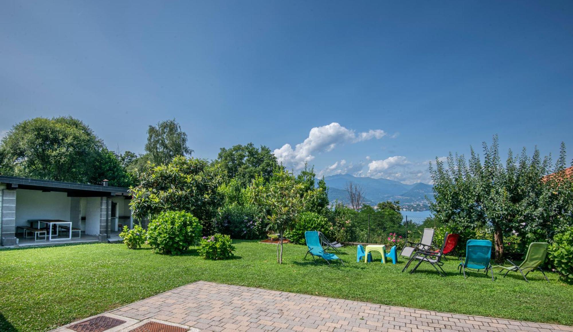 Casa Lilla - Lakeview Large With Garden Above Stresa